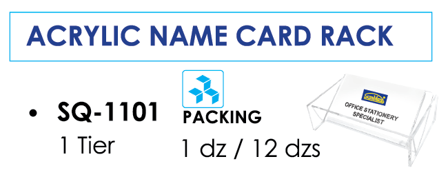 Kệ đựng card 1 ngăn SQ-1101 